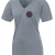 Sport-Tek* Ladies Ultimate Performance V-Neck Grey